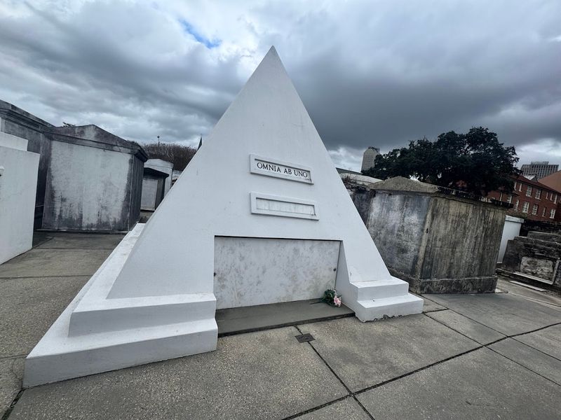 The Famous Pyramid Tomb And Its Living Owner