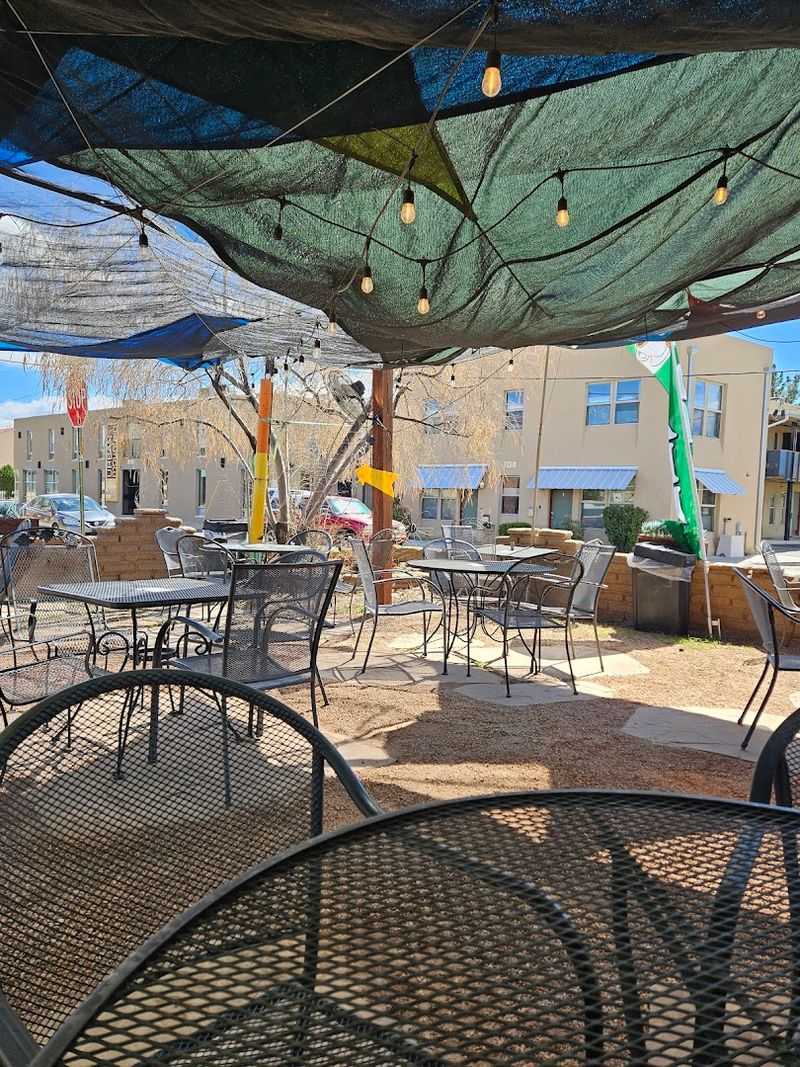 Shaded Patio Made For Slow Coffee Breaks