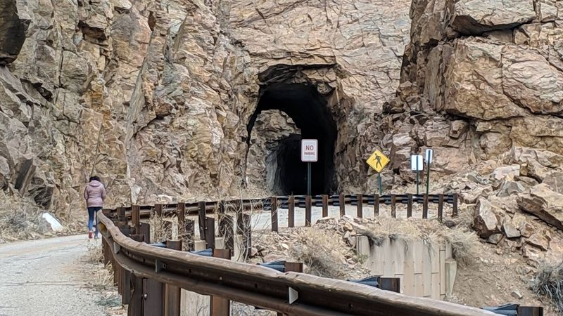 Historic Stonework In A Desert Canyon