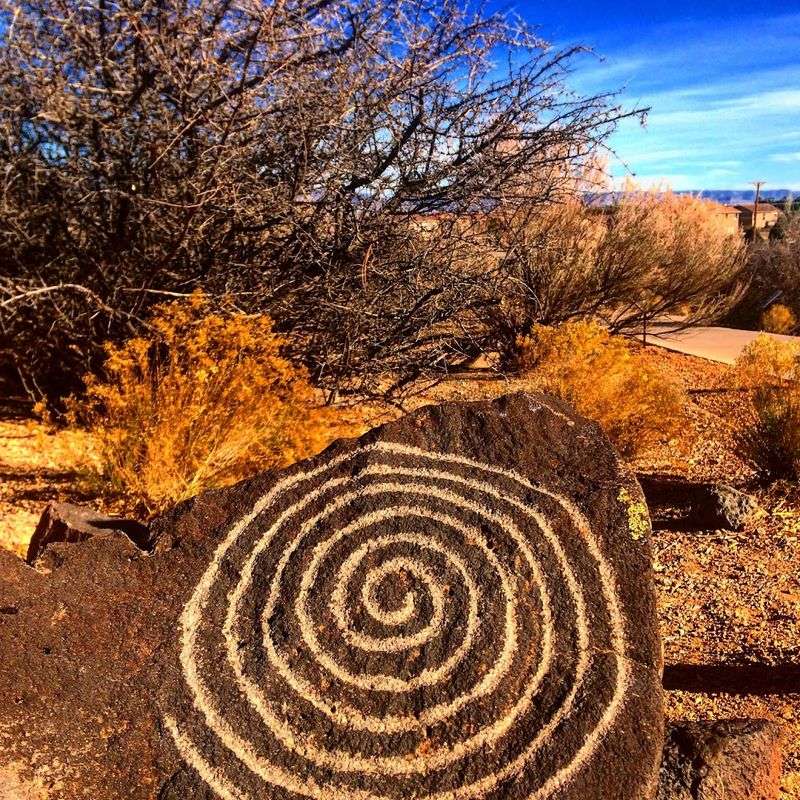 Desert Views With Stories Etched In Stone