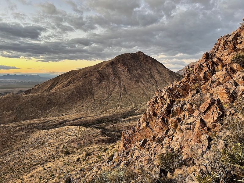 Sunlit Paths Through High Desert Scenery