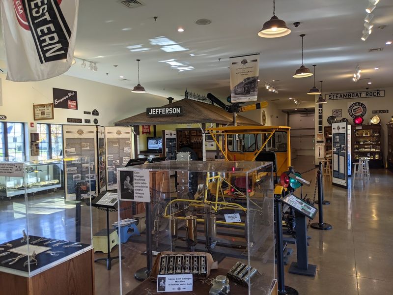 Inside The James H. Andrew Railroad Museum