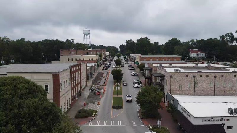 Walking Downtown Senoia