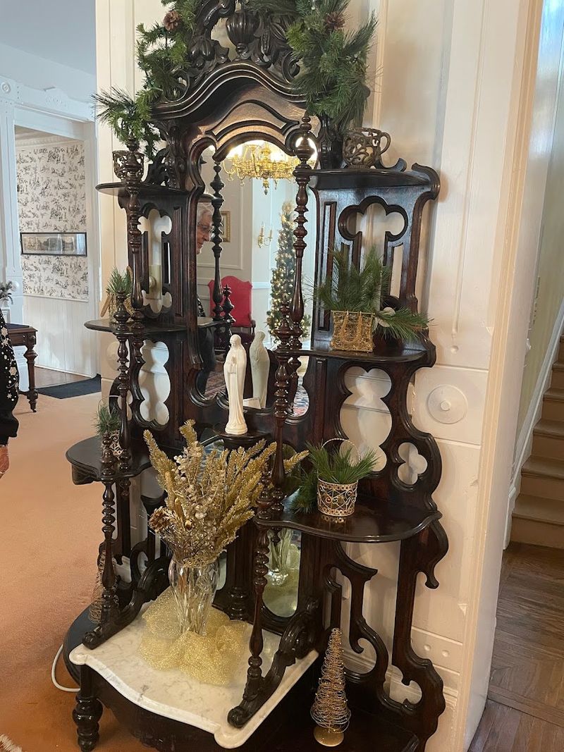 The Home Is Filled With First-Class Antiques And Period Artifacts