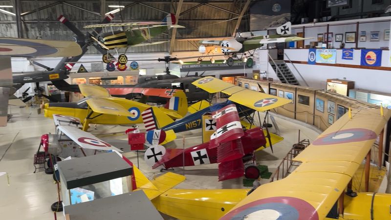 The Museum Sits Right Next To An Active Runway