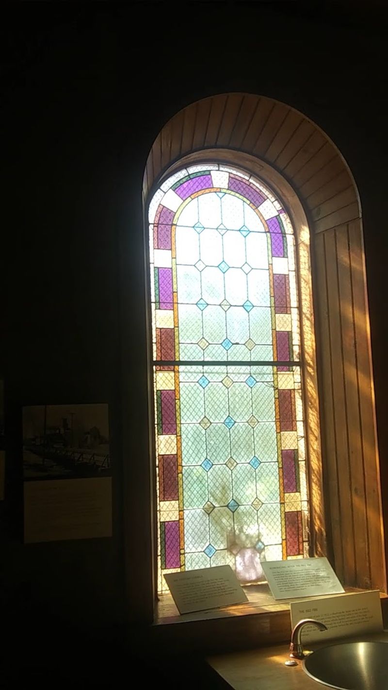 Sunlight Through Centuries-Old Windows