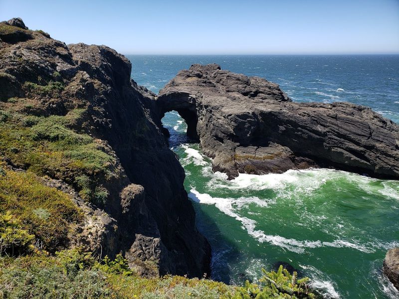 Natural Bridges Blowhole Magic