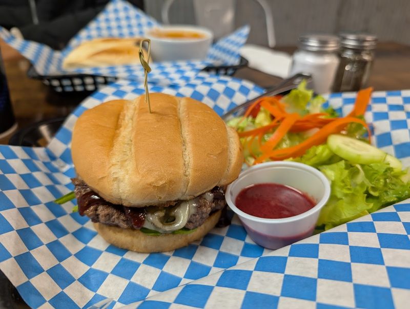 Huckleberry Elk Burger, A Montana Original