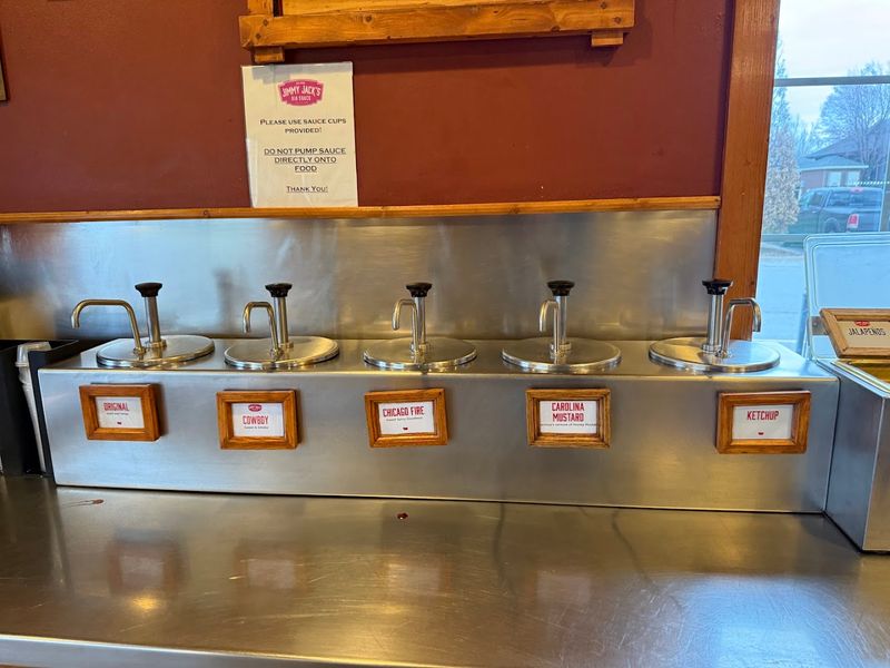 The Sauce Bar Is Its Own Attraction