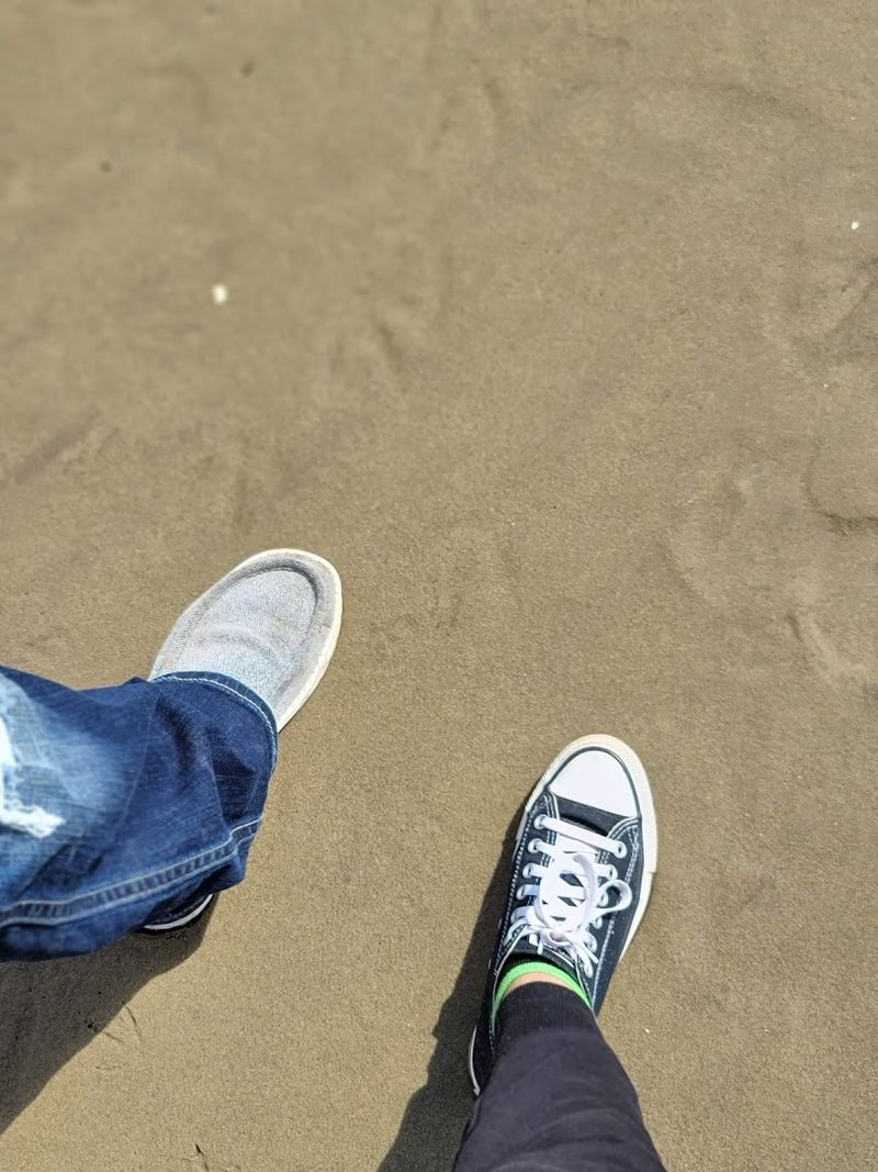Mind The Sand And Wear Foot Protection