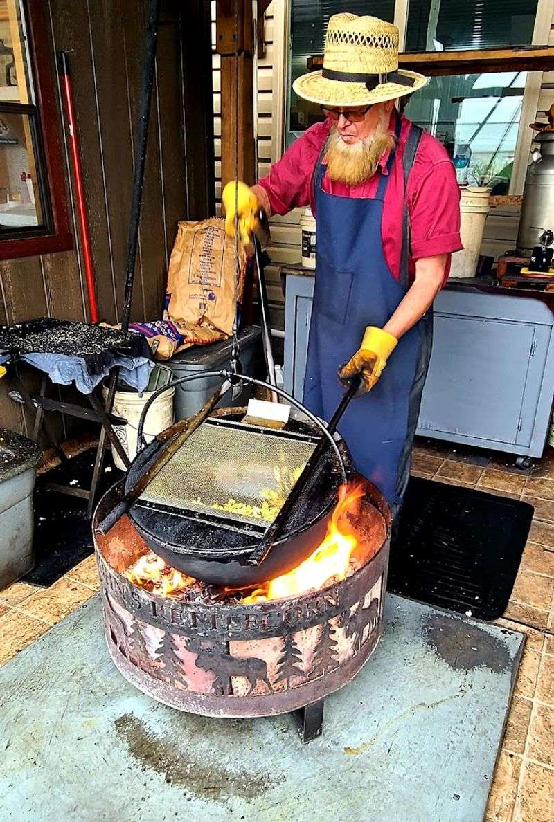 Open-Fire Kettle Corn That Draws You In From Across The Property