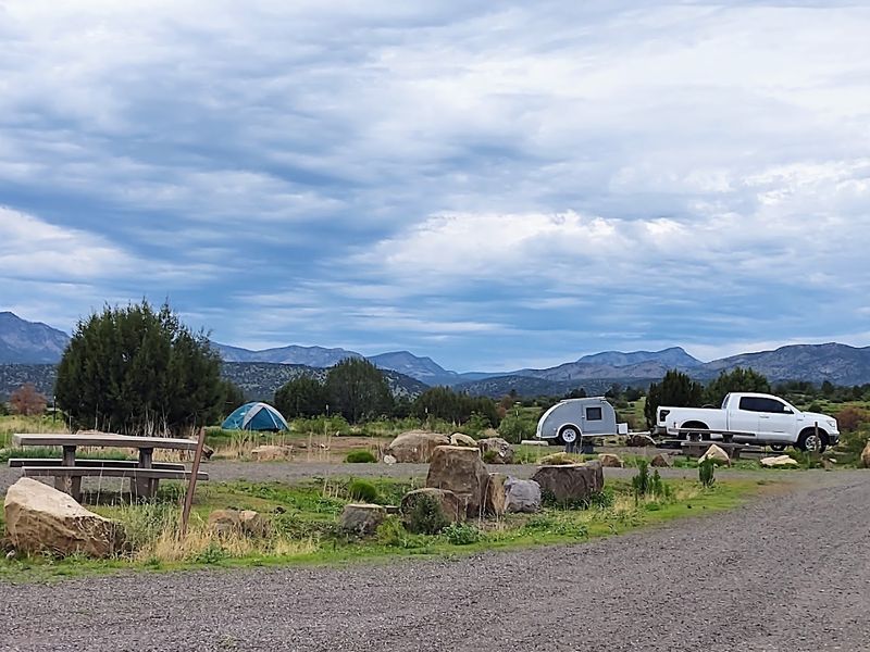 Camping Under Pristine Skies