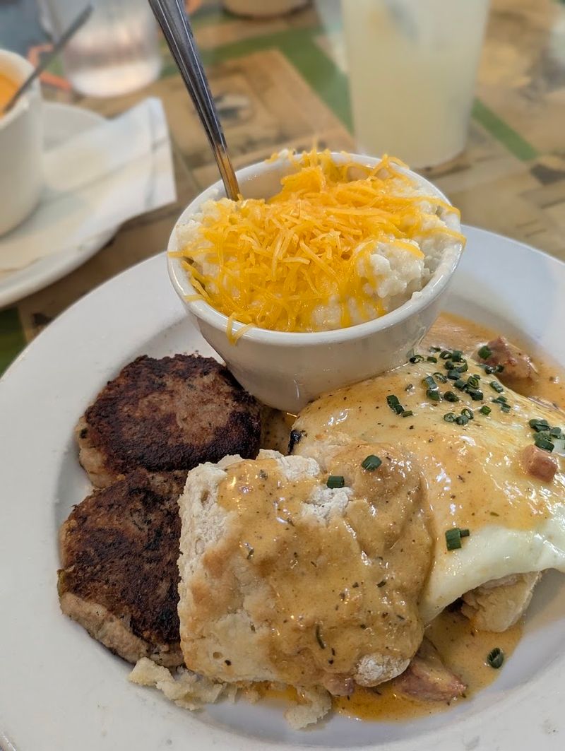 Boudin Breakfast Biscuit