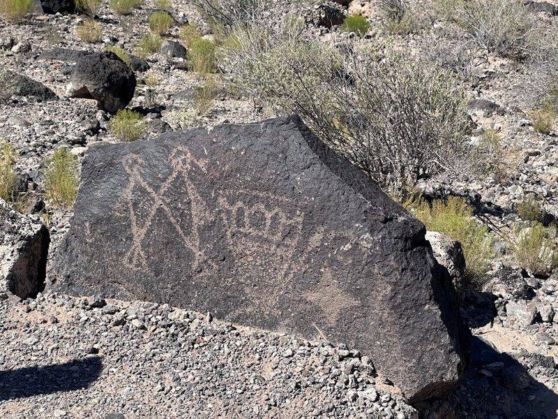 Symbols Scattered Across The Mesa