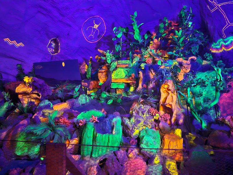 Glowing Minerals Display