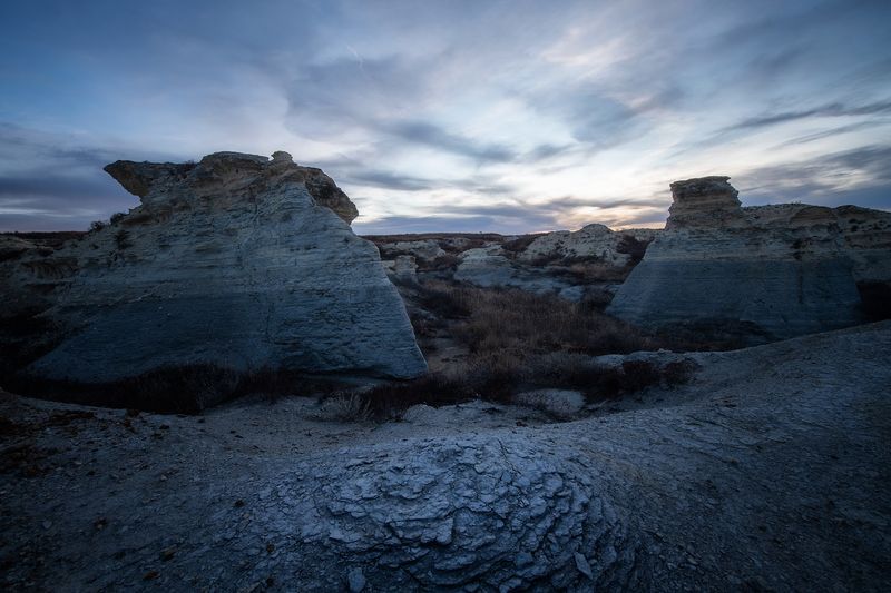 Sunrise and Sunset Transform the Landscape Completely