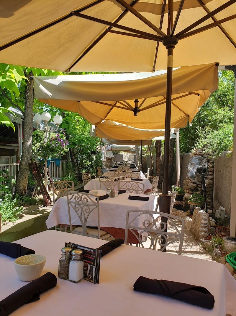 A Terraced Patio Made For Slow Lunches