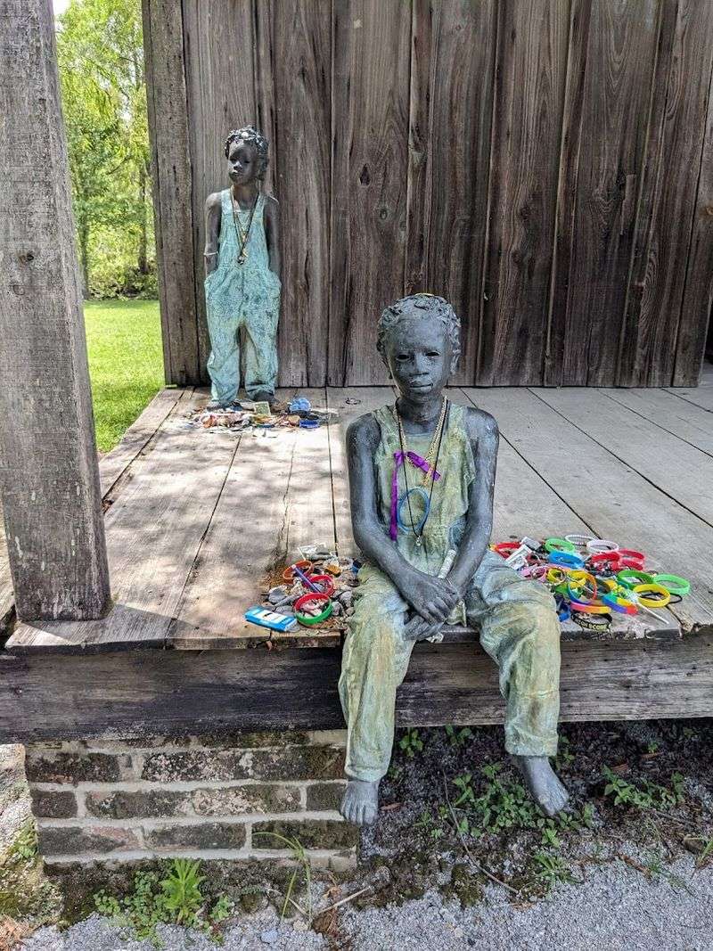 Watch For The Sculptures Of Children