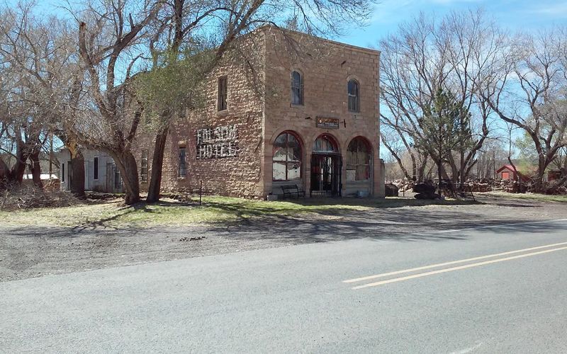 Quiet Streets Framed By Vast High Plains Horizons