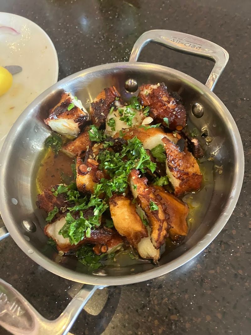 Grilled Octopus Steals Hearts