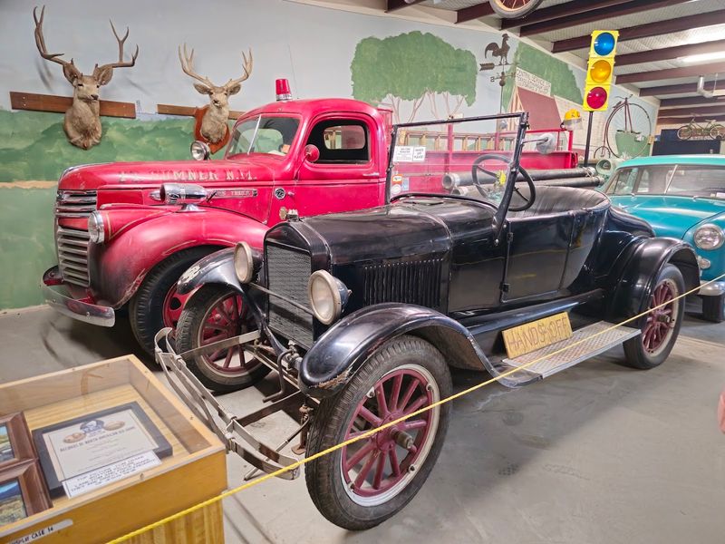Vintage Cars And Weathered Displays