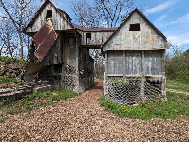 The Original Structure Still Standing Nearby