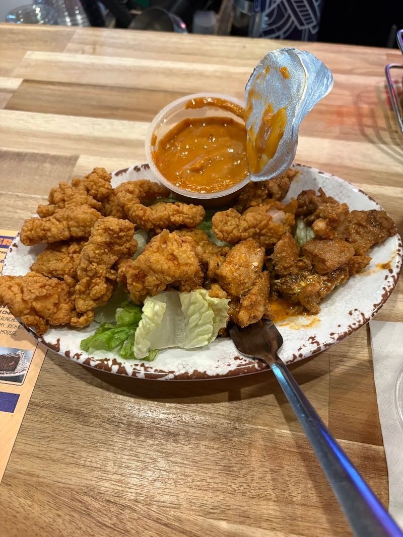 Gator Bites (Half Fried, Half Blackened)