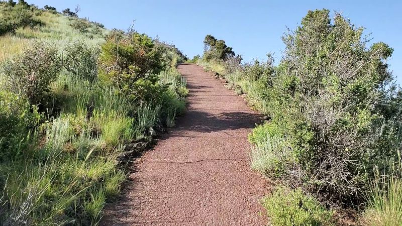 A Peaceful Walk Around The Crater Edge