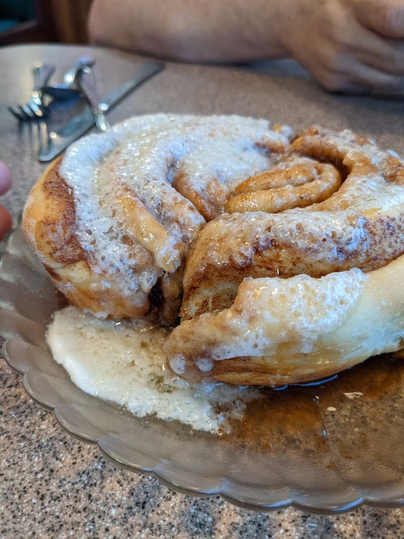 The Cinnamon Rolls Are Genuinely, Shockingly Huge