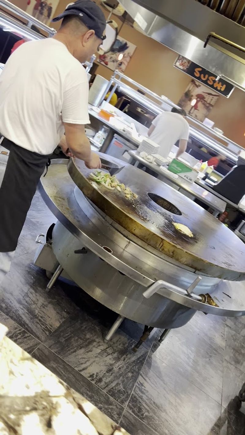 Use The Hibachi And Grill Rhythm