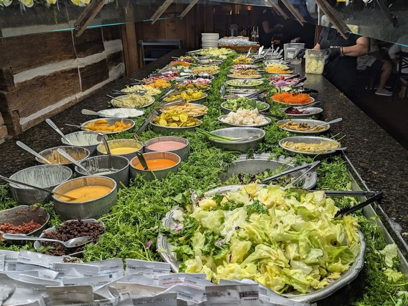 The Salad Bar That Steals The Show Mid-Meal