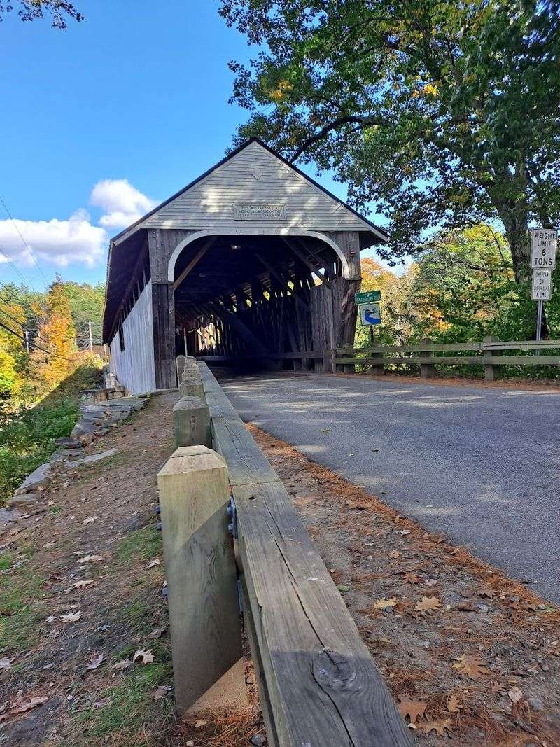 The Blair Covered Bridge Right Next Door