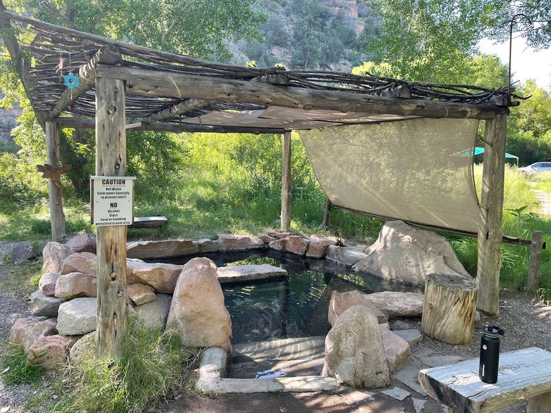 Stone-Lined Soaks With Desert Views