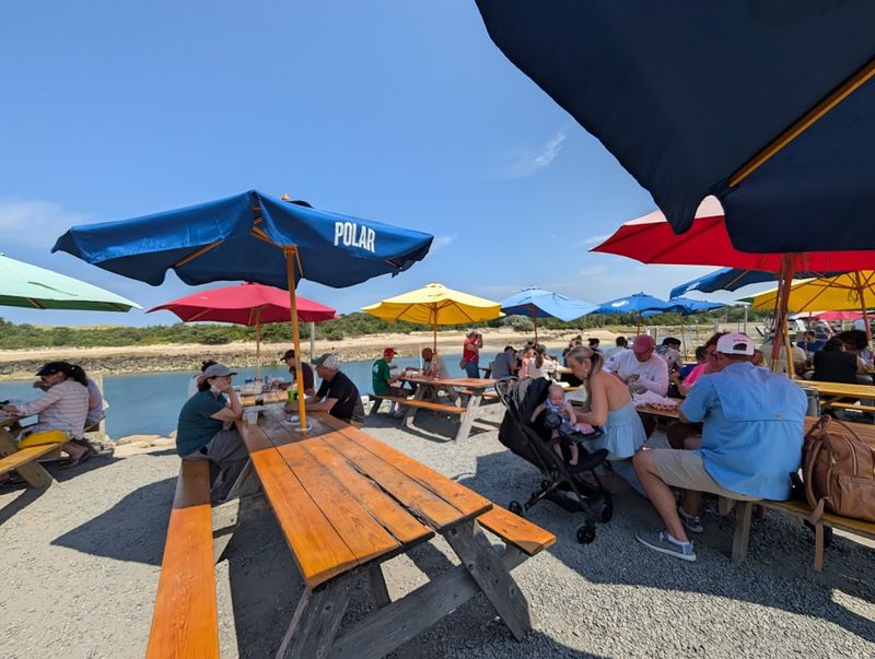Sesuit Harbor Cafe: Lobster Rolls with a Sunset View