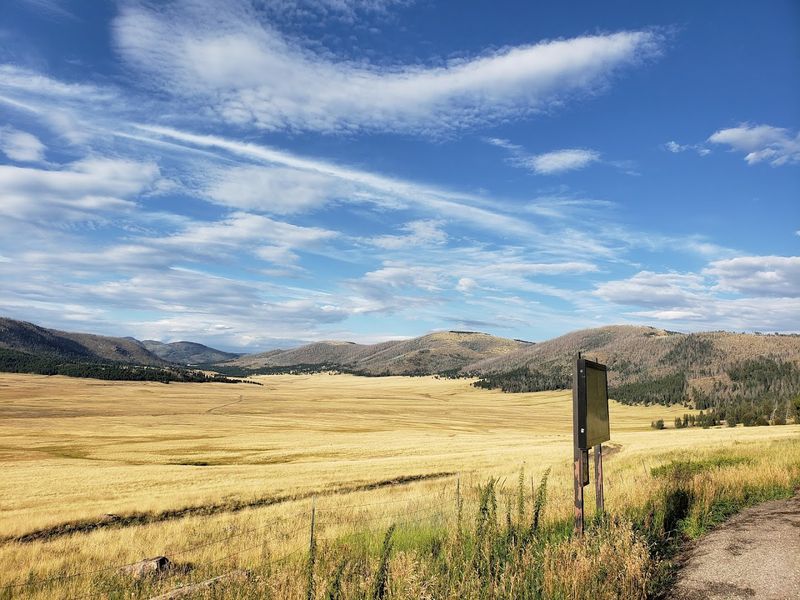 A Peaceful Vista With Deep Geologic Drama