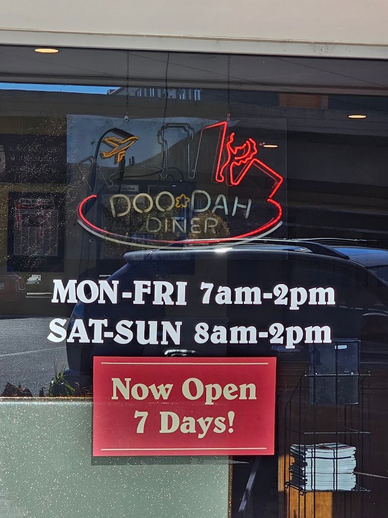 The Diner Opens At 7 AM Weekdays And Closes At 2 PM, Breakfast Only Energy All Day