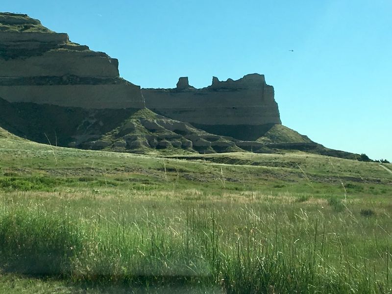 Wildcat Hills And The Rugged Terrain Beyond Town