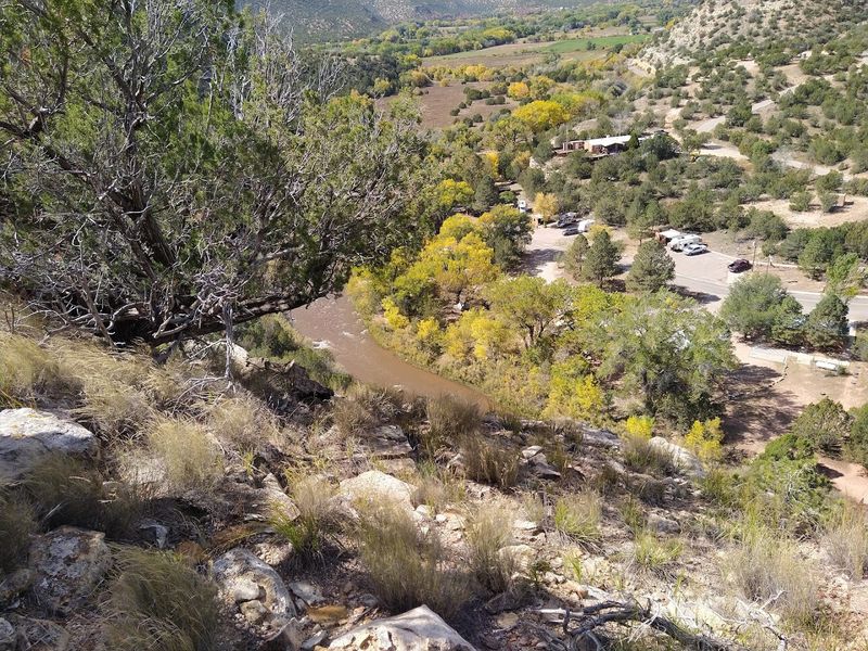 Golden Views Over The Pecos