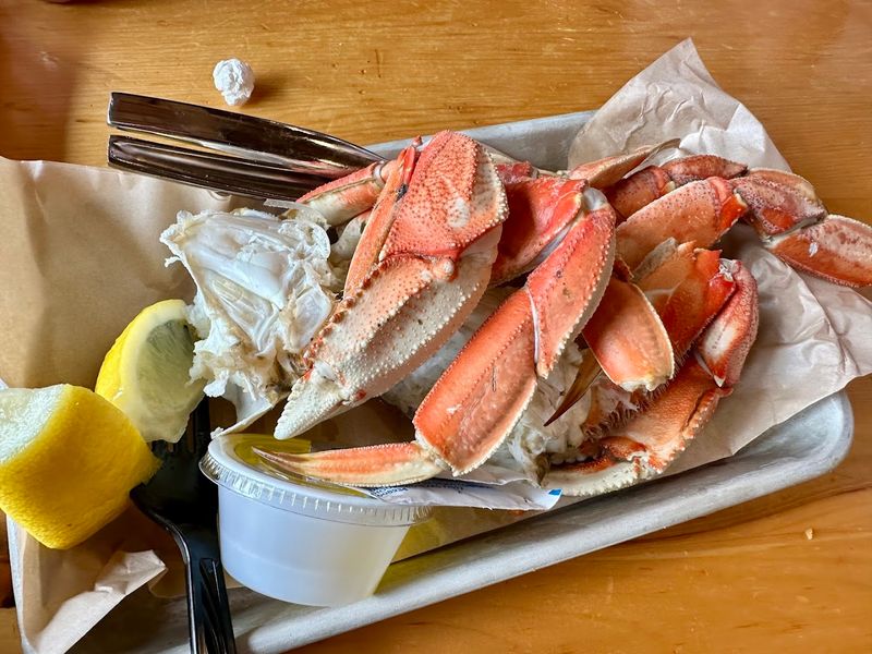 Dungeness Crab Served Simply And Treated With Respect
