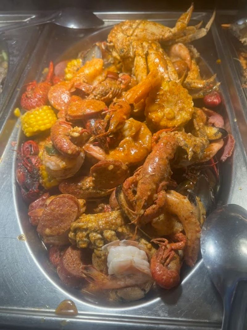 The Seafood Boil Section Is Something Else Entirely