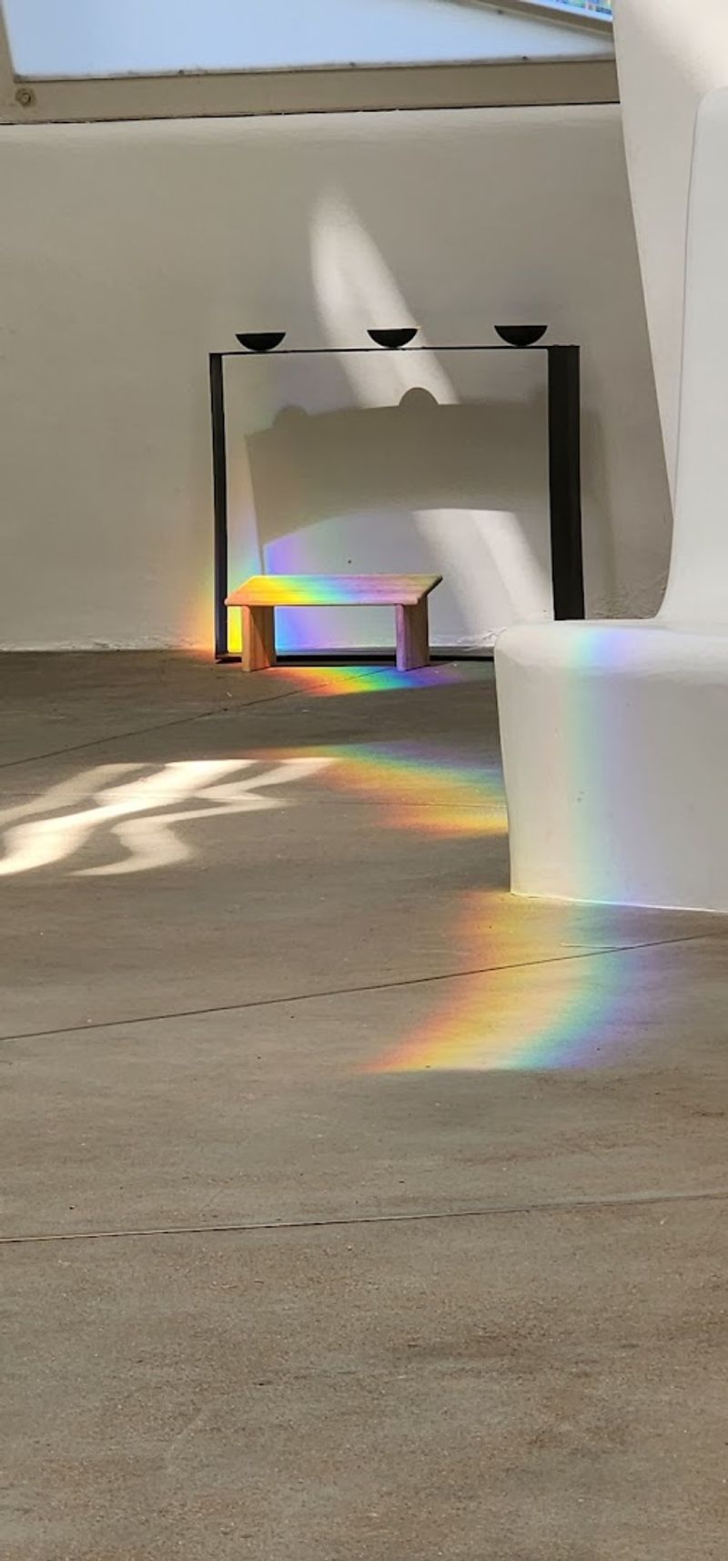 A Peaceful Interior Of Rainbows