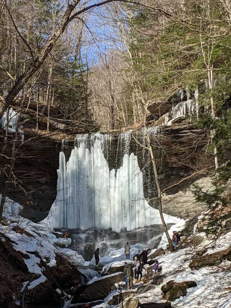 Winter At Tinker Falls