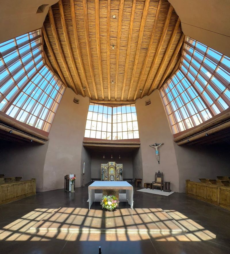 A Chapel Framed By Canyon Light
