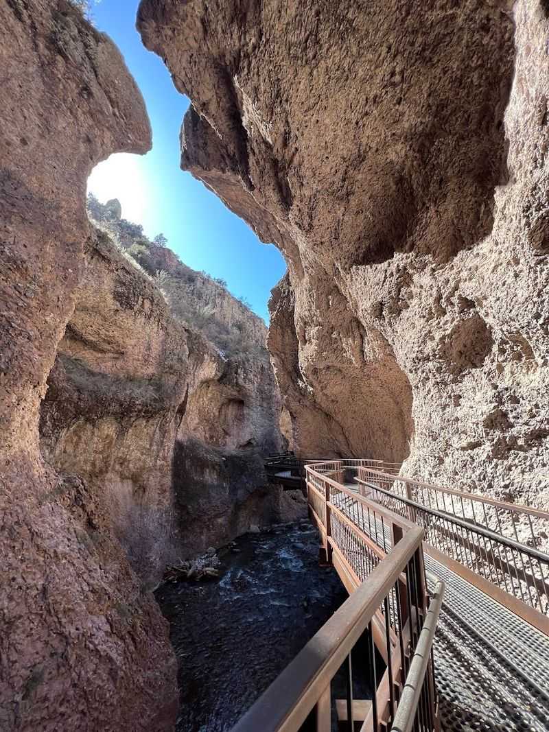 Sunlit Cliffs And Shadowed Passages