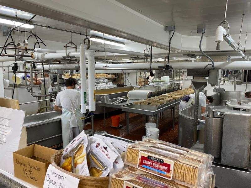 Watching The Cheese Actually Get Made