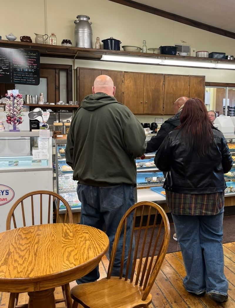 The Cafe And Ice Cream Parlor Make It A Full Stop