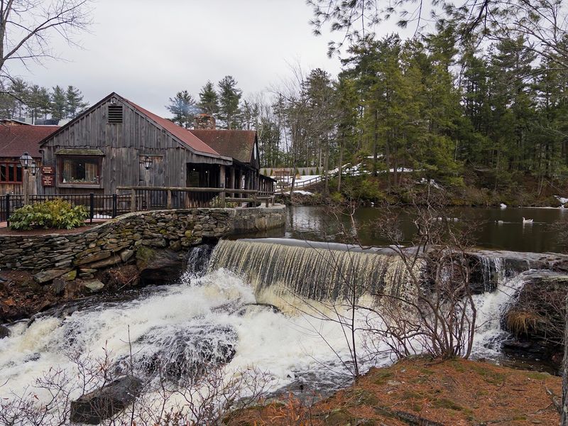 1761 Old Mill Restaurant: Dining Beside a Waterfall