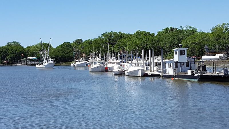 Shrimp Boats And Salt Air
