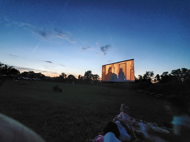 First-Run Films On An Old-School Stage