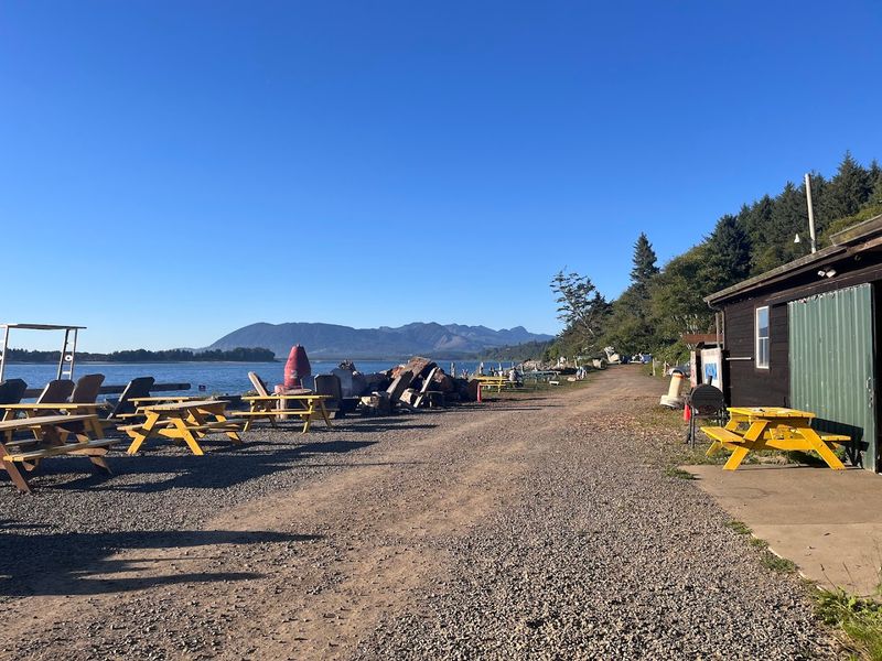 Sitting Right On Nehalem Bay